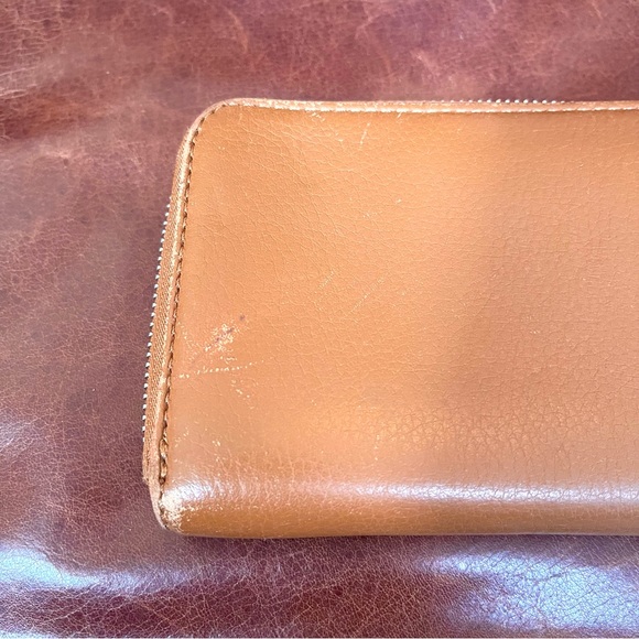 Michael Kors Genuine Leather Zip Around Continental Wallet - Picture 6 of 14